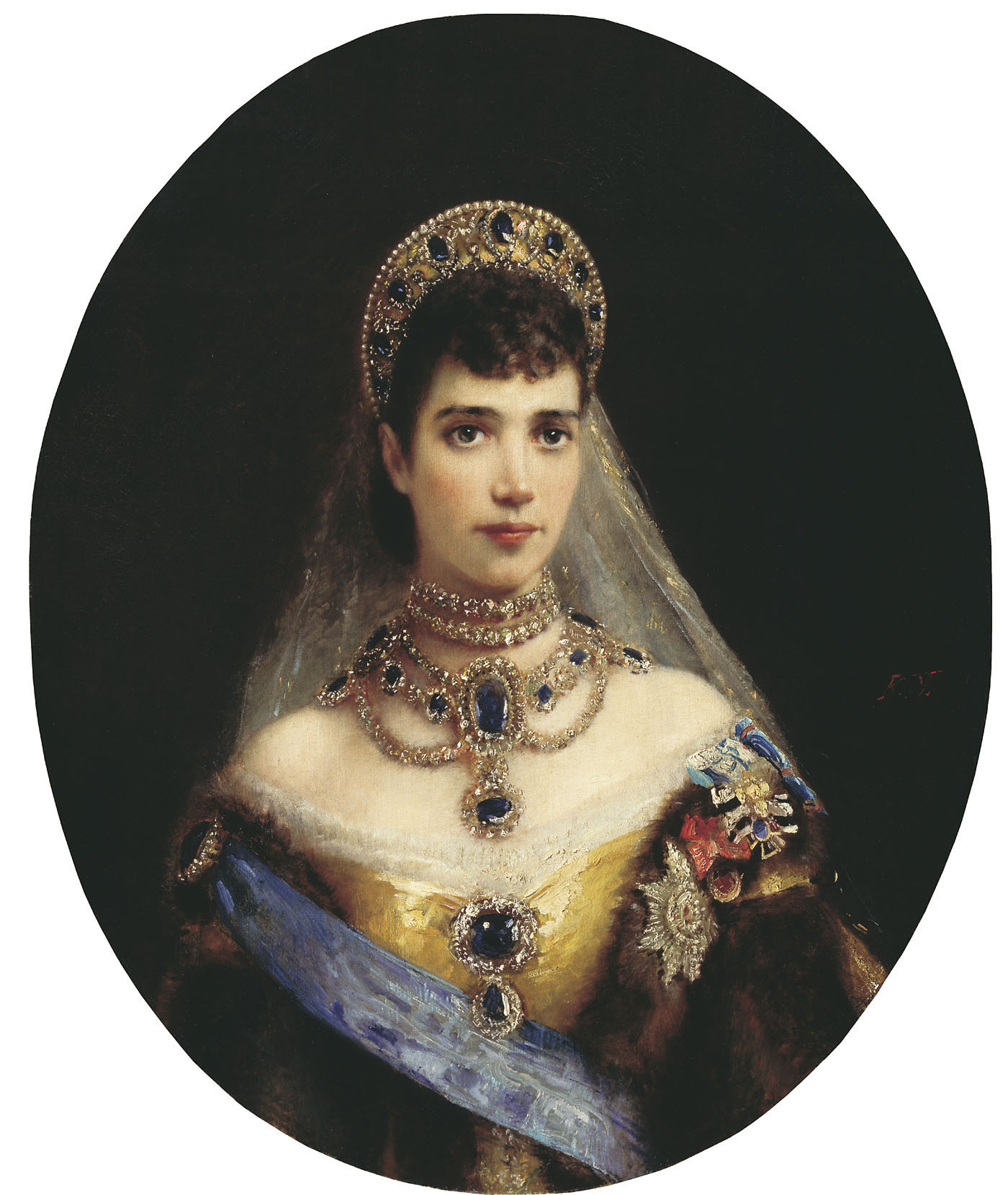 Portrait of Maria Fyodorovna